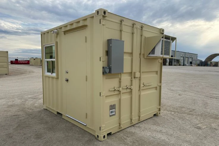 10ft Shipping Container Office (10STO) Container View 1