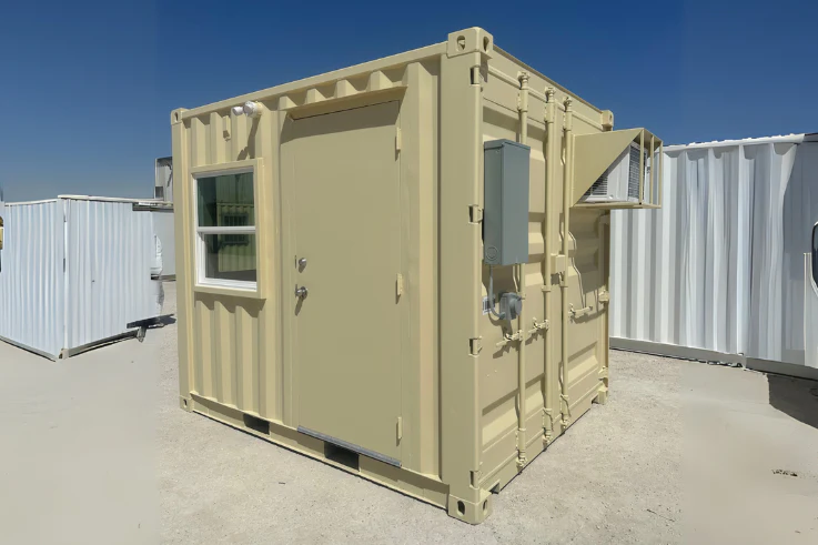 10ft Shipping Containers Scale House (10STSH) Container View 1
