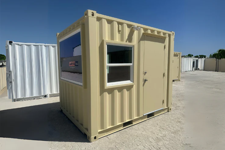 10ft Shipping Containers Scale House (10STSH) Container View 2