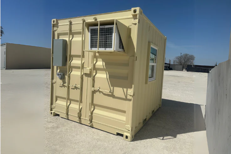10ft Shipping Containers Scale House (10STSH) Container View 3