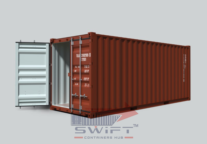 Standard 20ft dry van shipping container for sale