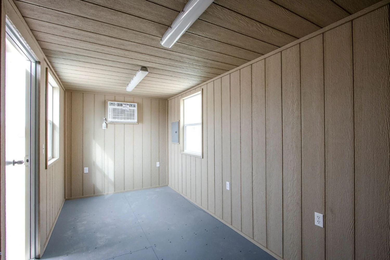 20ft Mobile Office Shipping Container with Bathroom (20STMOB) Container View 3