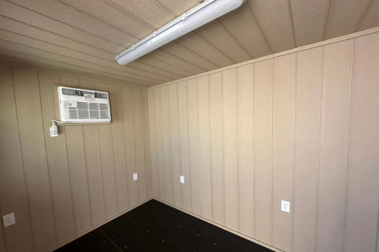 20ft Mobile Office Shipping Container with Storage (20STMOS) Container View 2