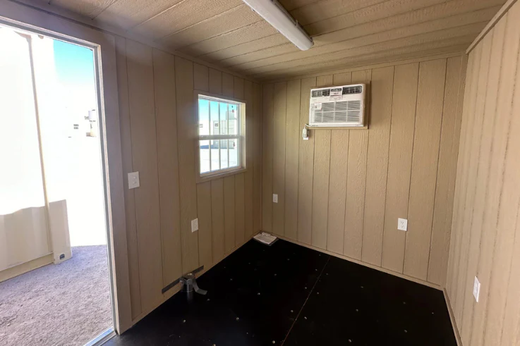 20ft Mobile Office Shipping Container with Storage (20STMOS) Container View 3
