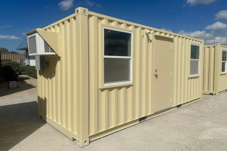 20ft Shipping Container Office (Insulated / No Siding) (20STOFI) Container View 2