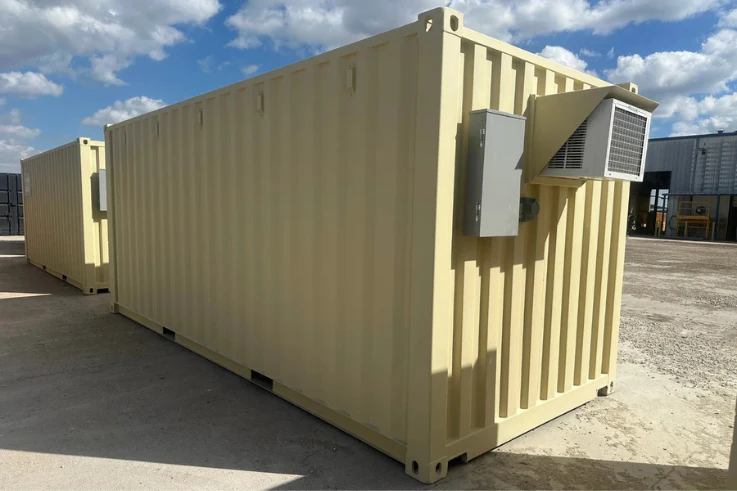 20ft Shipping Container Office (Insulated / No Siding) (20STOFI) Container View 3