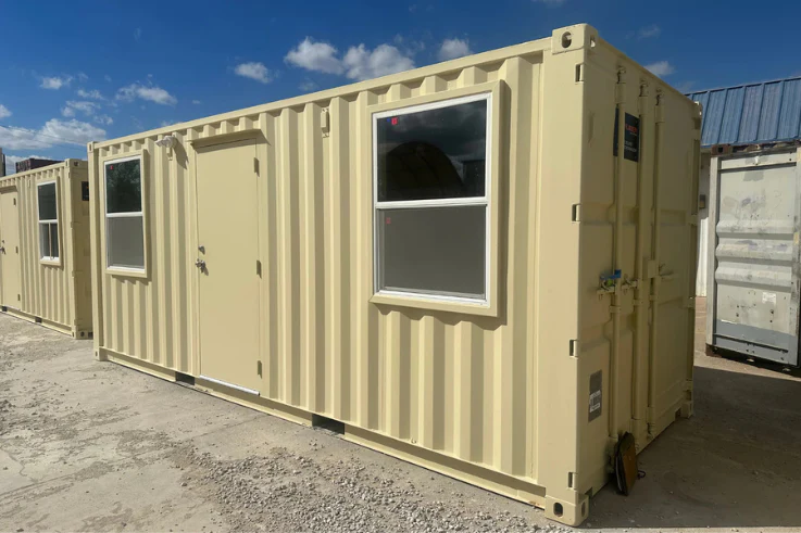 20ft Shipping Container Office (Insulated / No Siding) (20STOFI) Container View 4