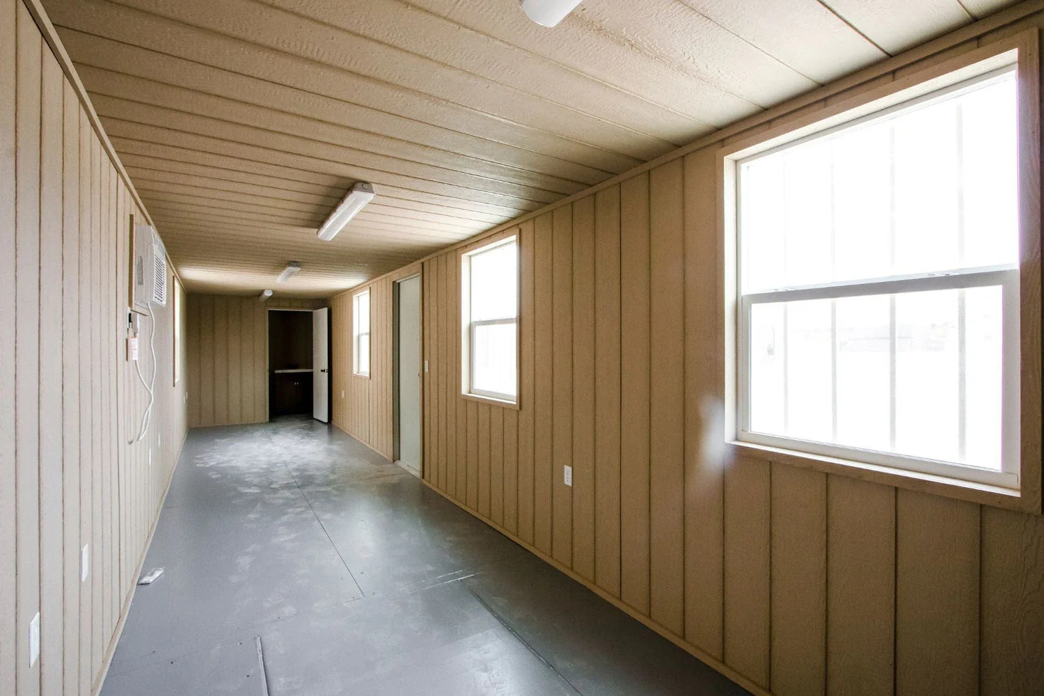 40ft Mobile Office Shipping Container with Bathroom (40HCMOB) Container View 2