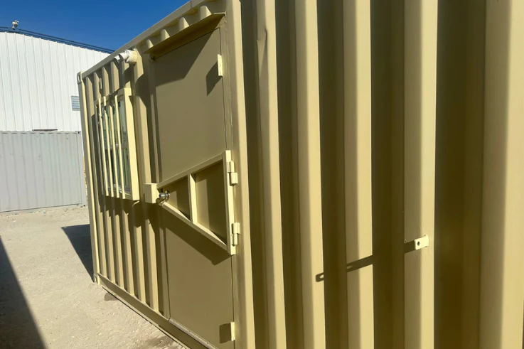 40ft Mobile Office Shipping Container with Storage (10/30) (40HCMOS1030) Container View 2