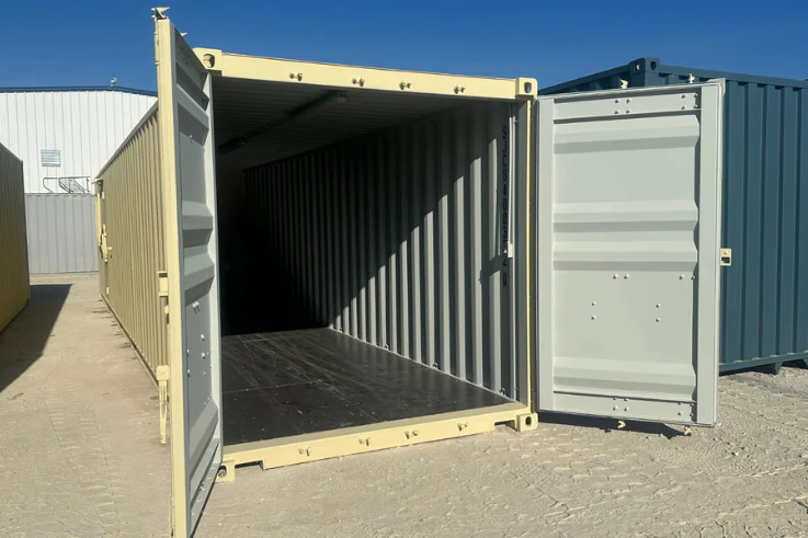 40ft Mobile Office Shipping Container with Storage (10/30) (40HCMOS1030) Container View 4