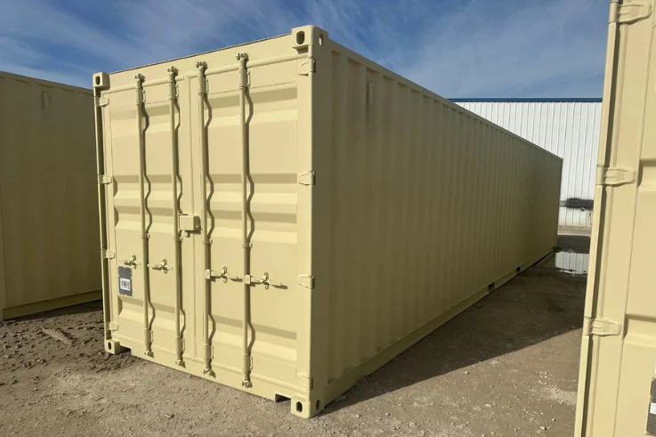 40ft Mobile Office Shipping Container with Storage (18/22) (40HCMOS1822) Container View 3