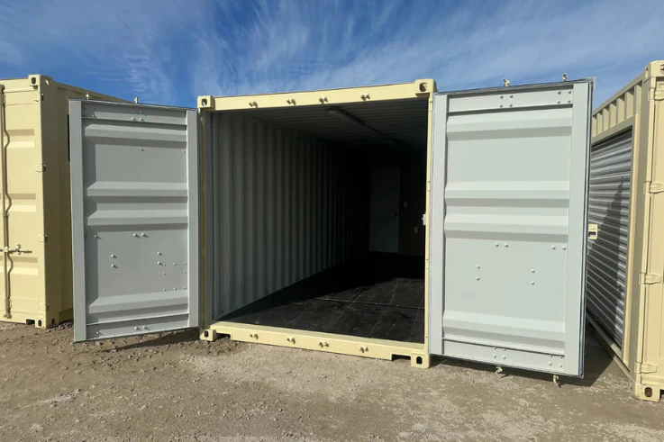 40ft Mobile Office Shipping Container with Storage (18/22) (40HCMOS1822) Container View 4