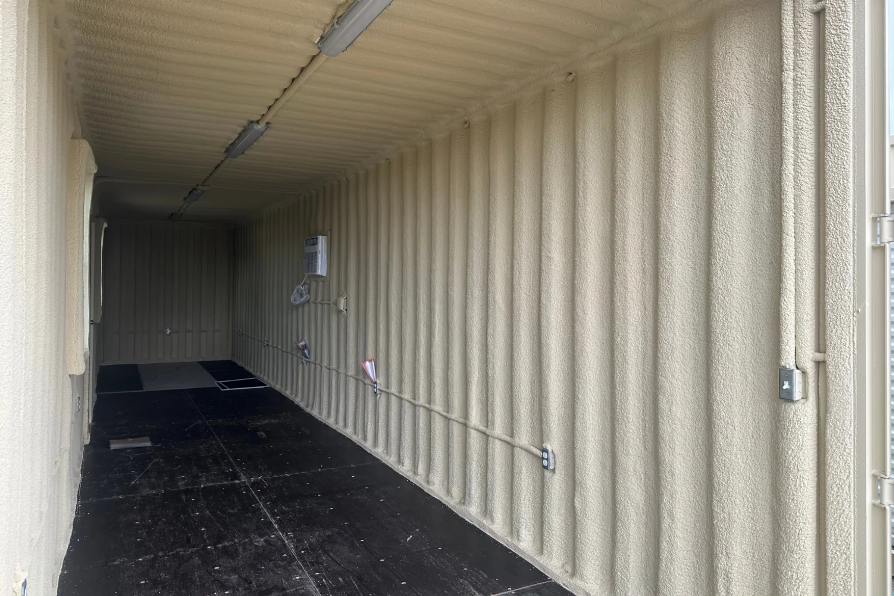 40ft Shipping Container Office (Insulated / No Siding) (40HCOFI) Container View 4