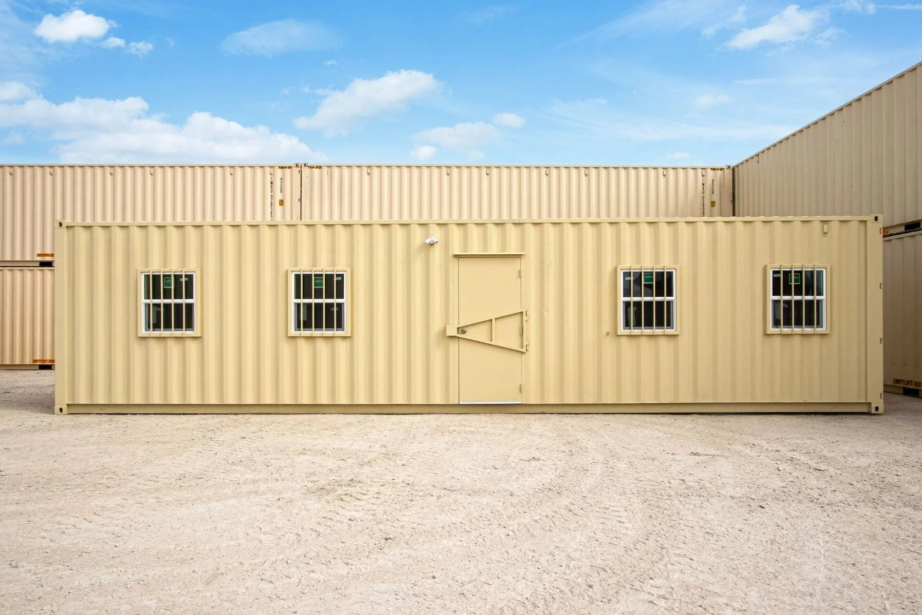 40ft Shipping Container Office (Insulated  With Siding) (40HCOFIS) Container View 2