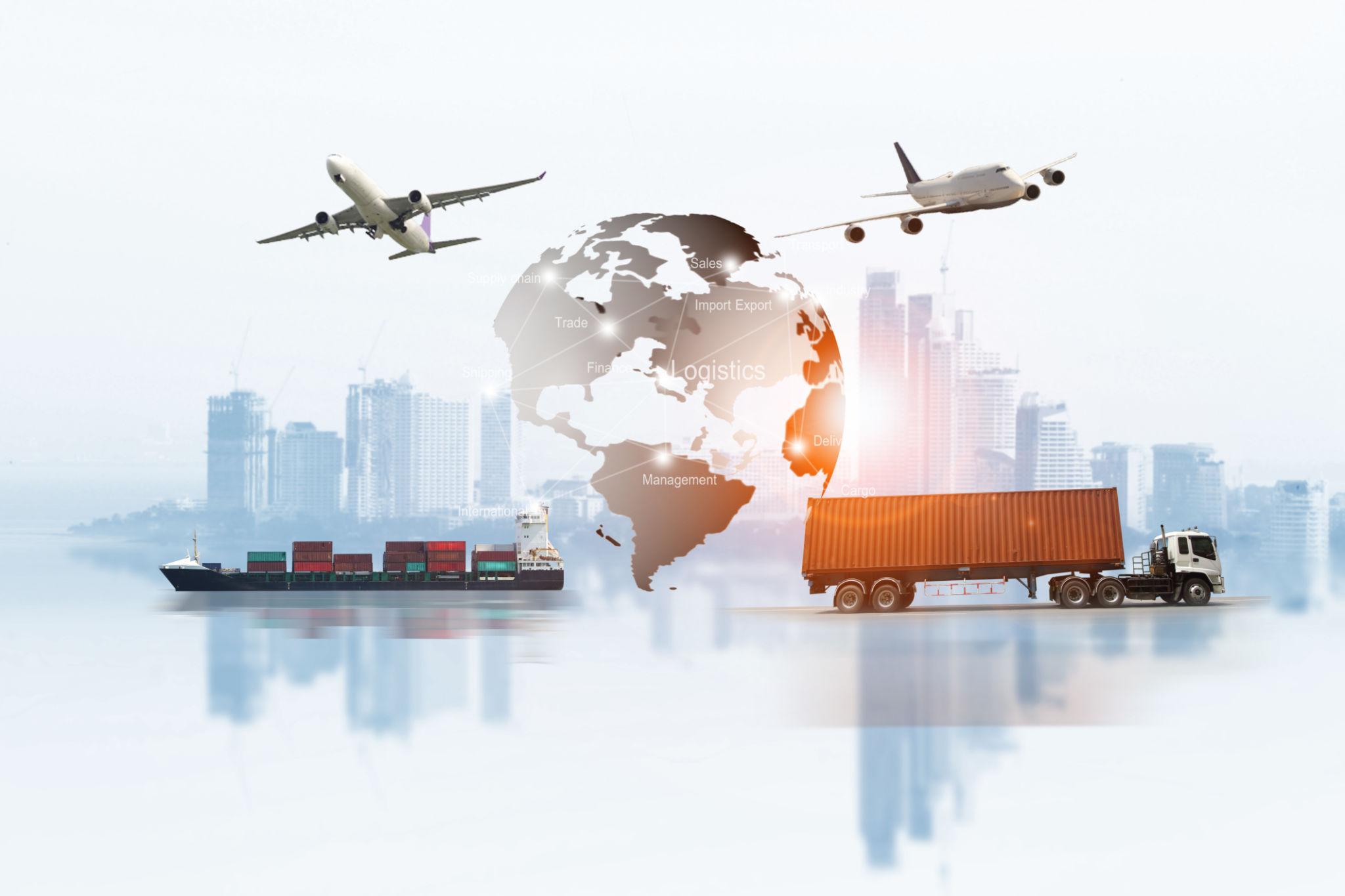 Global shipping container network logistics fleet solutions